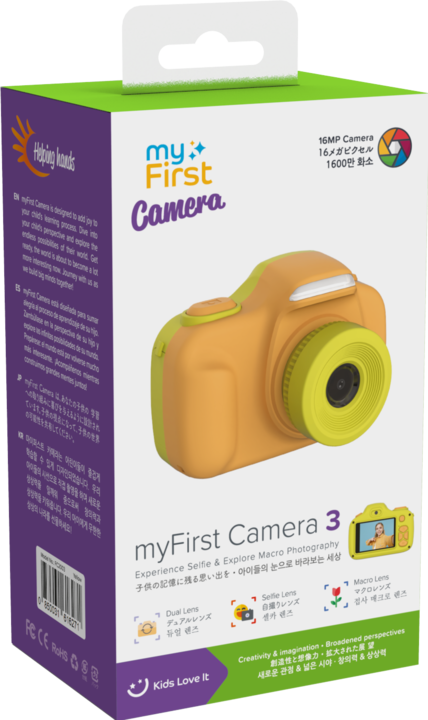 Actual product image myFirst Camera 3 Yellow