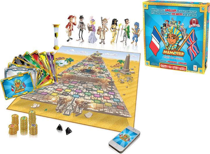Image du produit Topi games Memotep Francais-Anglais (Français, Anglais)