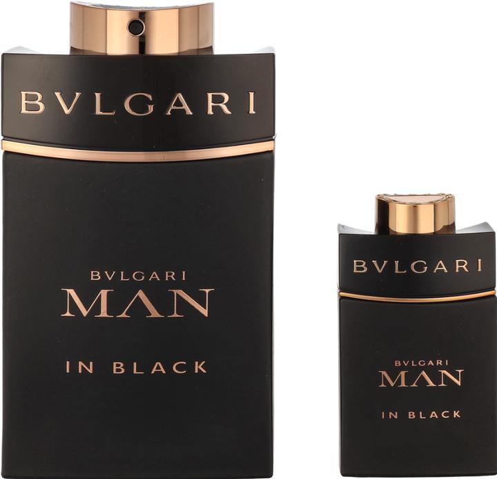 Actual product image Bulgari Bvlgari Man In Black Christmas 2023 Eau de Parfum 100 / Eau de Parfum 15 (Eau de parfum, 115 ml)