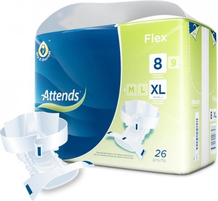 Actual product image Attends Flex 8 (26 x, XL)