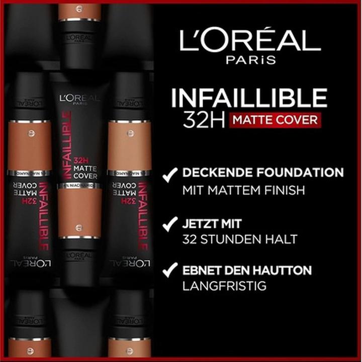 Produktbild L'Oréal Paris Infaillible 32H Matte Cover (350 Warm Undertone)