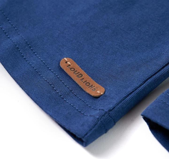 Immagine prodotto vidaXL Camicia da bambino a maniche lunghe marrone ruggine 128,Materiale: 100 (128)