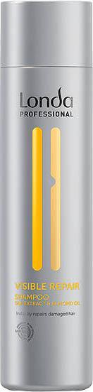 Actual product image Londa Professional Visible Repair Shampoo Rebuilding And Nourishing Shampoo For Damaged Hair 250ml (250 ml, Liquid shampoo)