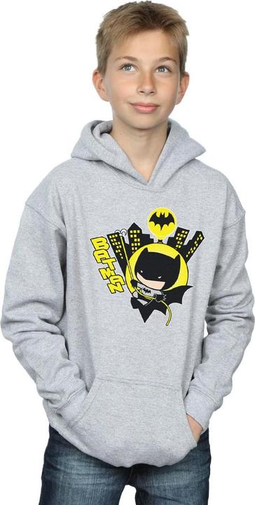 Image du produit - Sweat à capuche CHIBI BATMAN SWINGING - Garçon (152, 158)