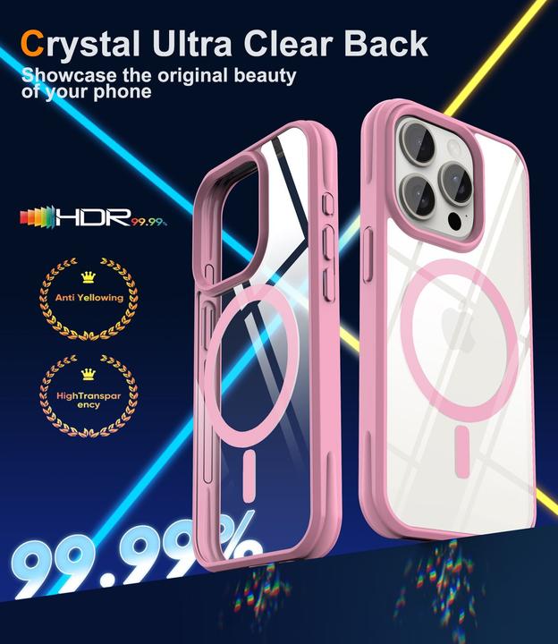 Produktbild Cadorabo iPhone 15 PRO MAX Hülle MagSafe kompatibel Case (Apple iPhone 15 Pro Max)