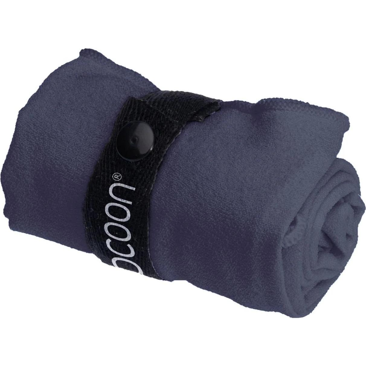 Cocoon, Reisehandtuch, Microfiber Towel Hyperlight S, Dunkelblau, 60 cm x 30 cm, Blau, (30 x 60 cm)