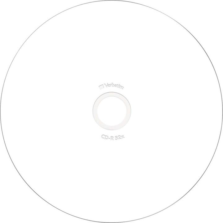 Actual product image Verbatim Audio CD-R, 700MB/80Min, 16x (10 x)