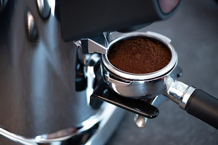 Productafbeelding Fiorenzato AllGround Koffiemolen Chromen behuizing, Eiken 230V EU (EU-stekker)