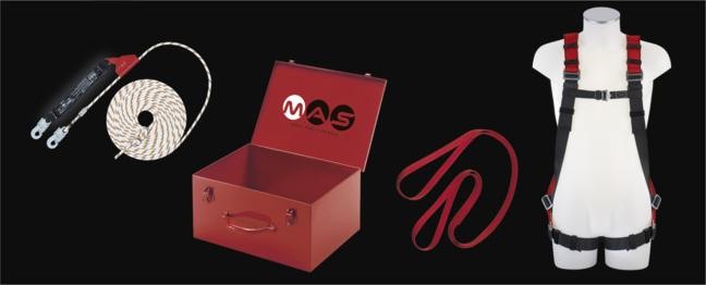 Actual product image MAS Fall protection set (Fall-arrest device, 136 kg)