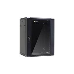 Thumbnail - Netrack 019-150-645-022 wall/han (10.12 HE, 19 Zoll Rack), Serverschrank, Schwarz