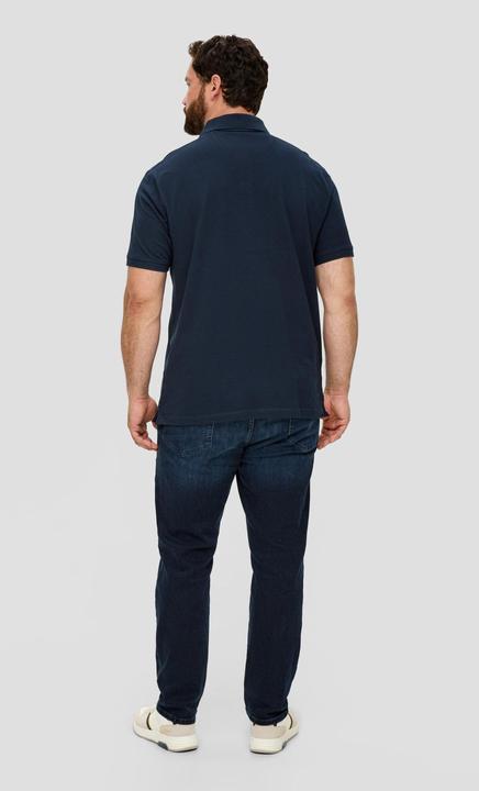 Produktbild S.Oliver Polo-Shirt Poloshirt aus Baumwollpiqué (4XL)