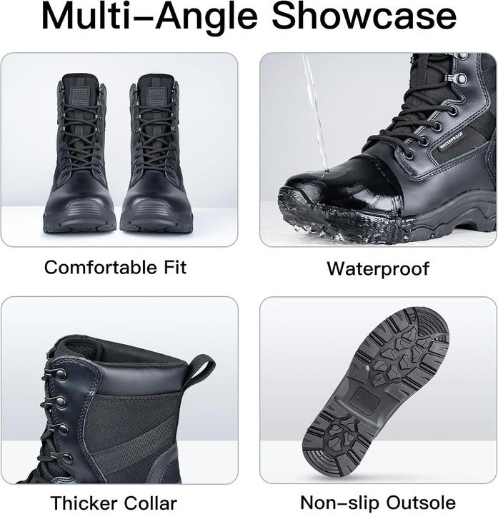 Actual product image Free Soldier Tactical Boots (37)