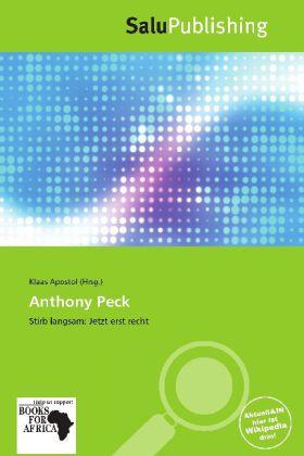 Produktbild Anthony Peck (Deutsch, 2011)