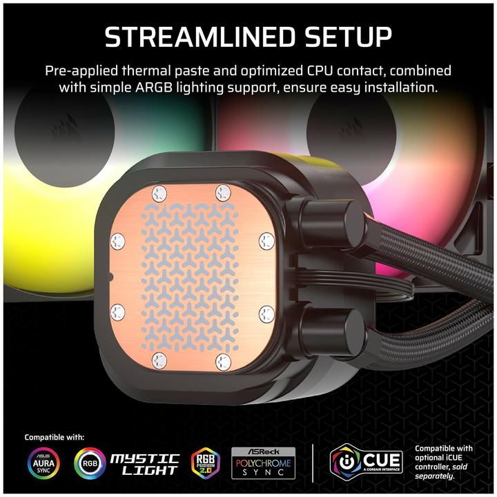 Immagine prodotto Corsair Nautilus 360 RS ARGB