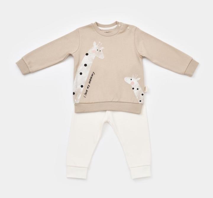 Produktbild BabyCosy Set aus Hose und langärmeligem Hemd (74)