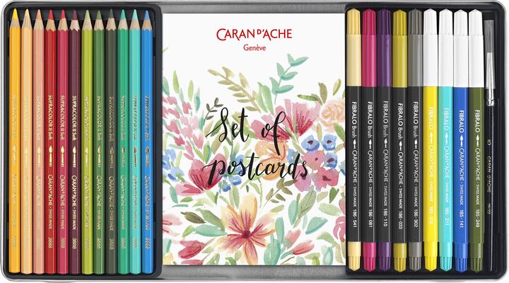Produktbild Caran d'Ache Botanisches Multiprodukt-Set Sonderedition (21x)