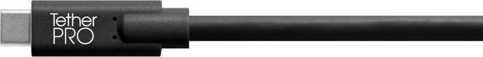 Produktbild Tether Tools TetherPro, USB-C 3.0 Kabel, schwarz Stecker USB-C / Micro-B 3.0, schwarz (4.60 m, USB 2.0)