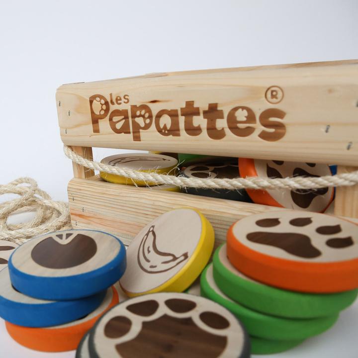 Actual product image Selecta Spielzeug Outdoor wooden game Les Papattes