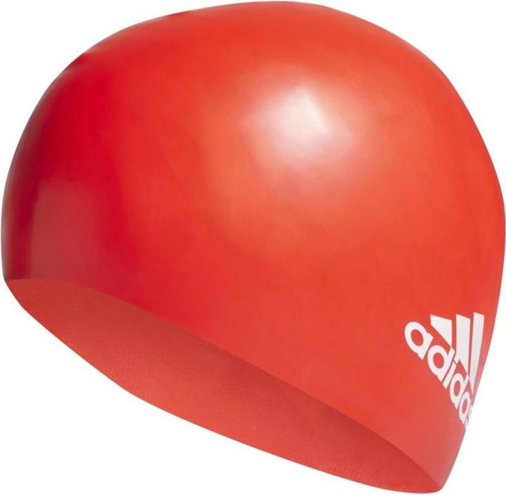 Actual product image adidas 3-Stripes silicone Jr swim cap