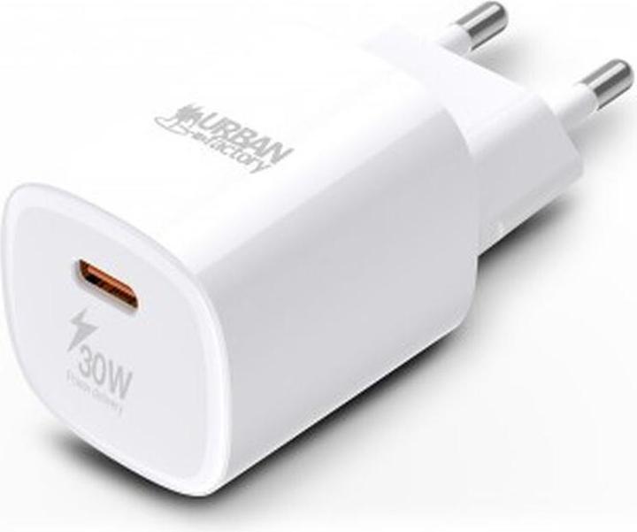 Image du produit Urban Factory 30W USB-C WALL CHARGER - 1X 3A (30 W, 1 portion)