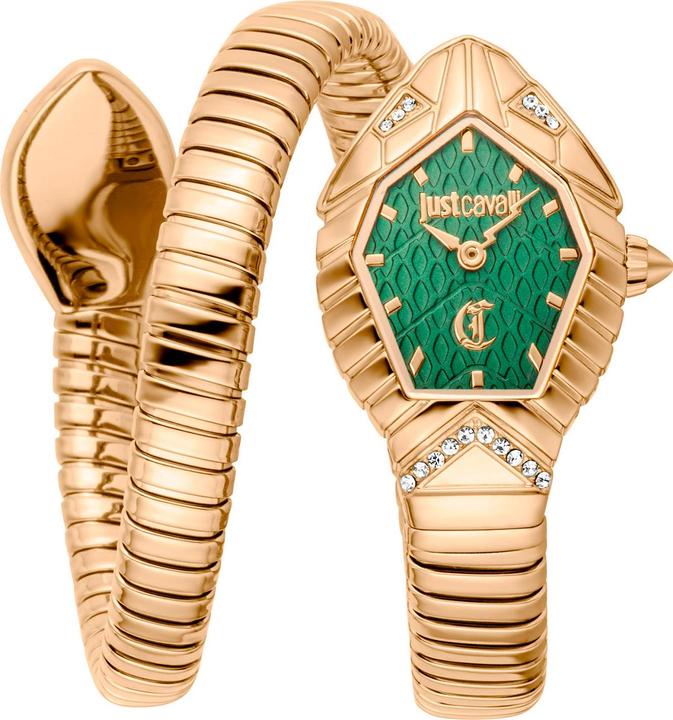 Immagine prodotto Just Cavalli Damenuhr Signature Snake (Orologio da polso analogico, 21 mm)