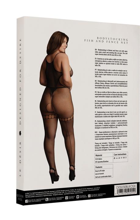Produktbild Le Désir Duo Net High Neck Bodystocking
