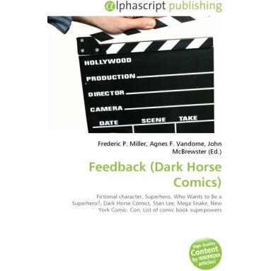 Feedback (Dark Horse Comics), Fachbücher
