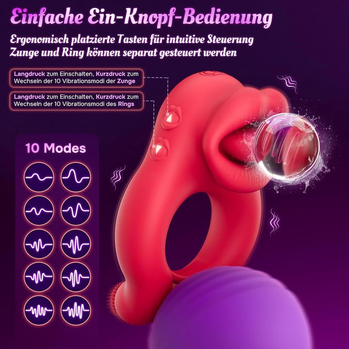 vibrierender penisring anwendung Penisring Triple Stimulation mit Vibration – Boners