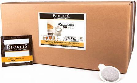 Immagine prodotto RickliS Kaffeerösterei Royal Arabica (E.S.E., 240 x Port.) (240 x Porta.)