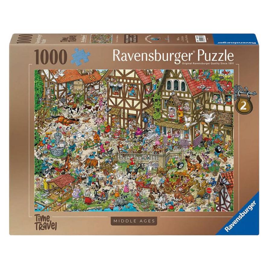 Ravensburger Puzzle Zeitreise Mittelalter 1000 Teile (1000 onderdelen)