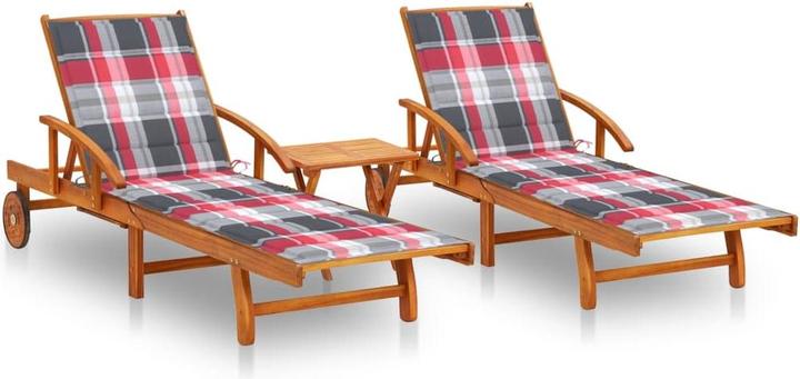 Actual product image vidaXL Gartenliege (199 cm)