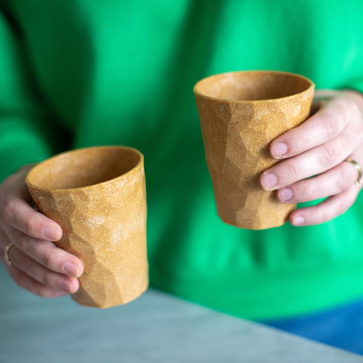 Produktbild Koziol Trinkglas Superglas Club No. 2 250 ml, 4 Stück, Beige (0.25 l, 4 x)