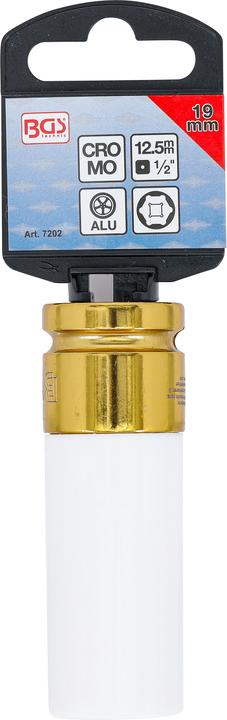 Produktbild BGS Kraft-Schoneinsatz Antrieb Innenvierkant 12,5 mm (1/2") SW 19 mm (19 mm)