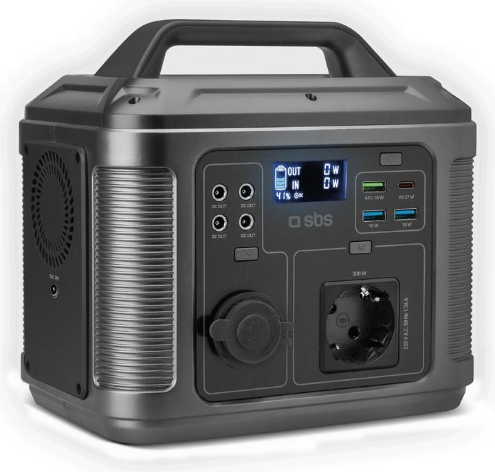 SBS Stazione di ricarica portatile 64.000 mAh a 300 Watt di potenza
