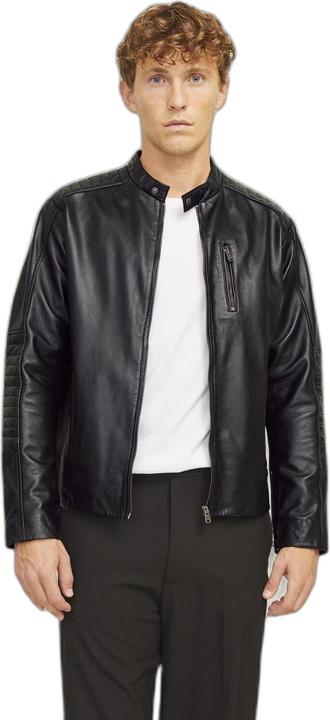 Actual product image Jack & Jones Jjeliam Lamb Leather Jacket Noos (M)