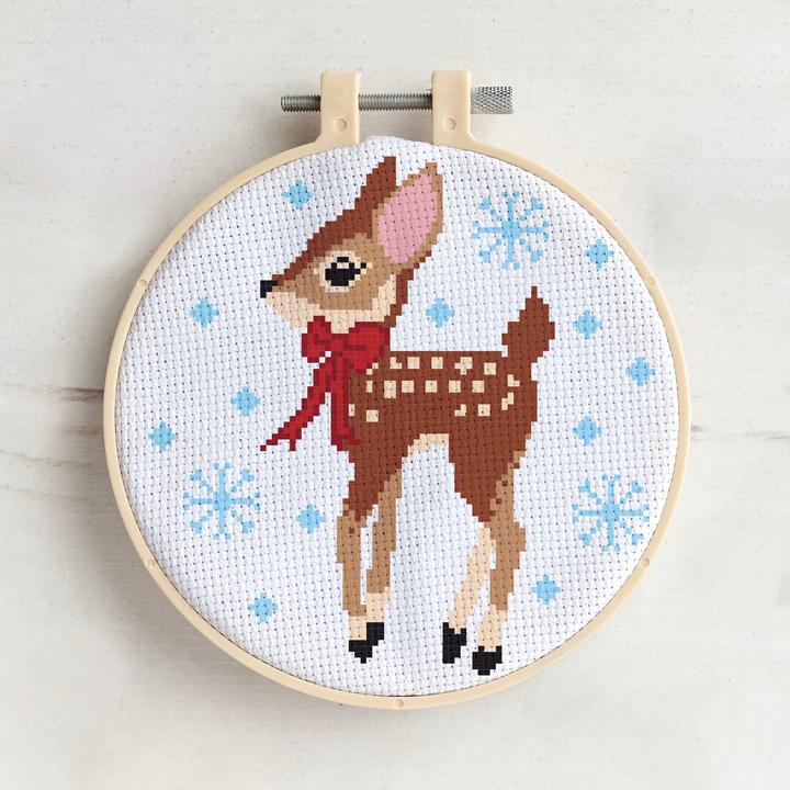 Actual product image Docrafts Simply Make Cross Stitch Kit