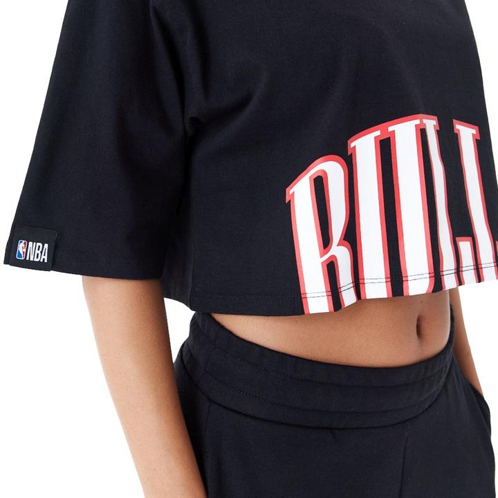 Immagine prodotto New Era Donna Chicago Bulls Crop Top nero - L (L)