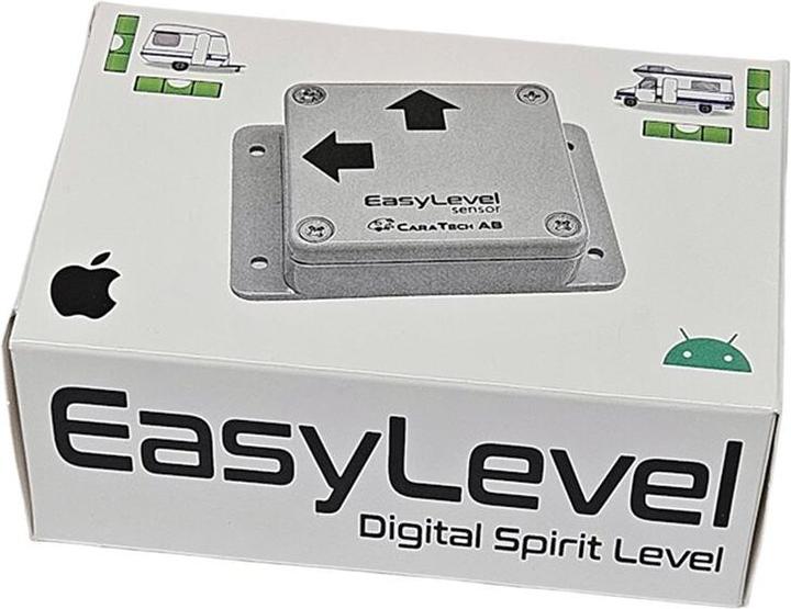 Produktbild CaraTech EasyLevel Digitale Wasserwaage – für Wohnwagen & Wohnmobile