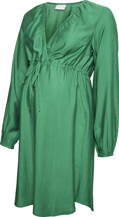 Produktbild Mamalicious Normal geschnitten V-Ausschnitt Elastische Bündchen Kurzes Kleid Kleid (XS)