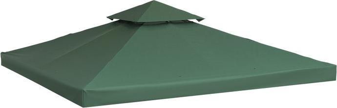 Image du produit Swisshandel24 Toit de remplacement pour pavillon métallique Tente de jardin Tente de réception Tente de jardin (300 cm, 300 cm)