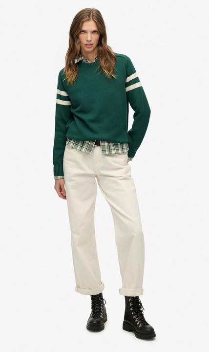 Produktbild Superdry Gestreifter Strickpullover mit lockerer Passform (XL)