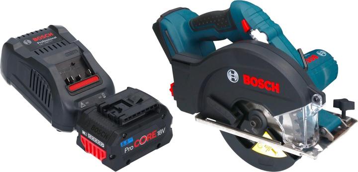 Actual product image Bosch Professional Bosch GKM 18V-50 Professional cordless metal circular saw 18 V 136 mm brushless + 1x ProCORE