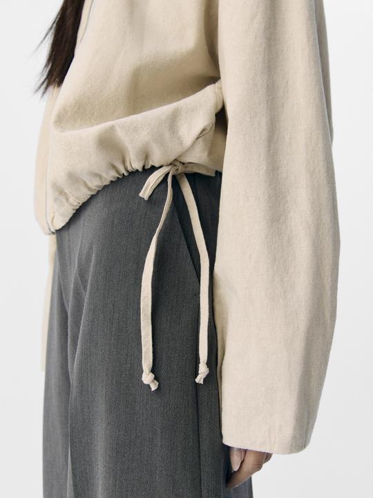Produktbild Object Leinenmix Bomberjacke (36)