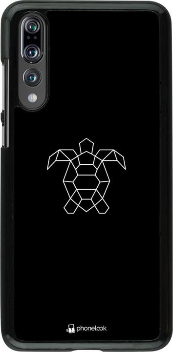 Immagine prodotto PhoneLook Cover Turtles linee su nero (Huawei P20 Pro)