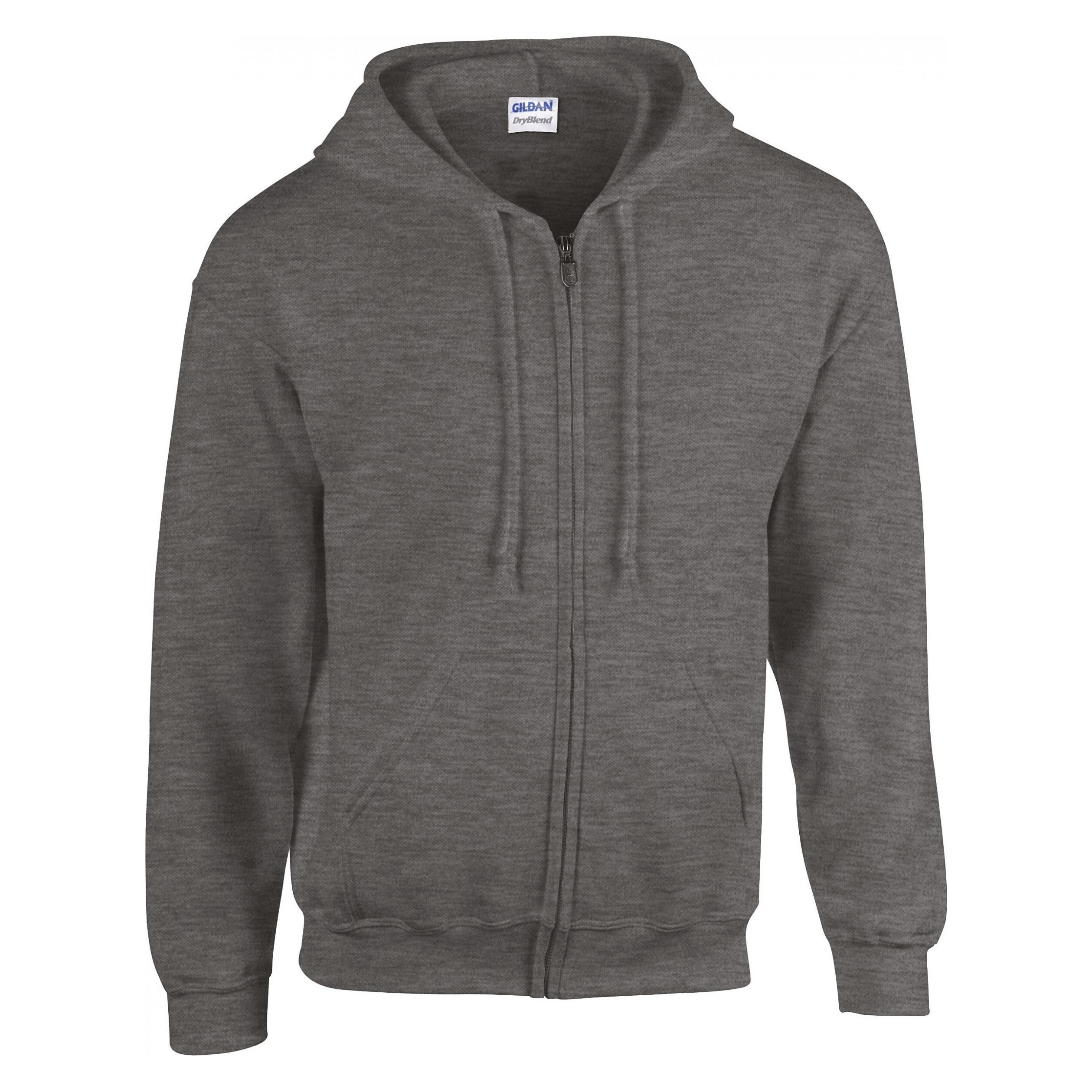 Gildan, Herren, Pullover, Heavy Blend , Grau, (Xl)