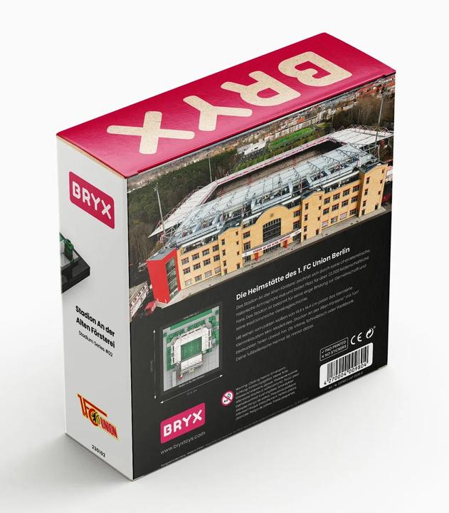 Actual product image Bryx Stadion An der Alten Försterei / 1. FC Union Berlin - Stadium miniature model