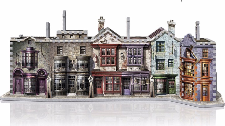 Produktbild Wrebbit 3D Harry Potter Winkelgasse - W01010 TAKTIK (450 Teile)