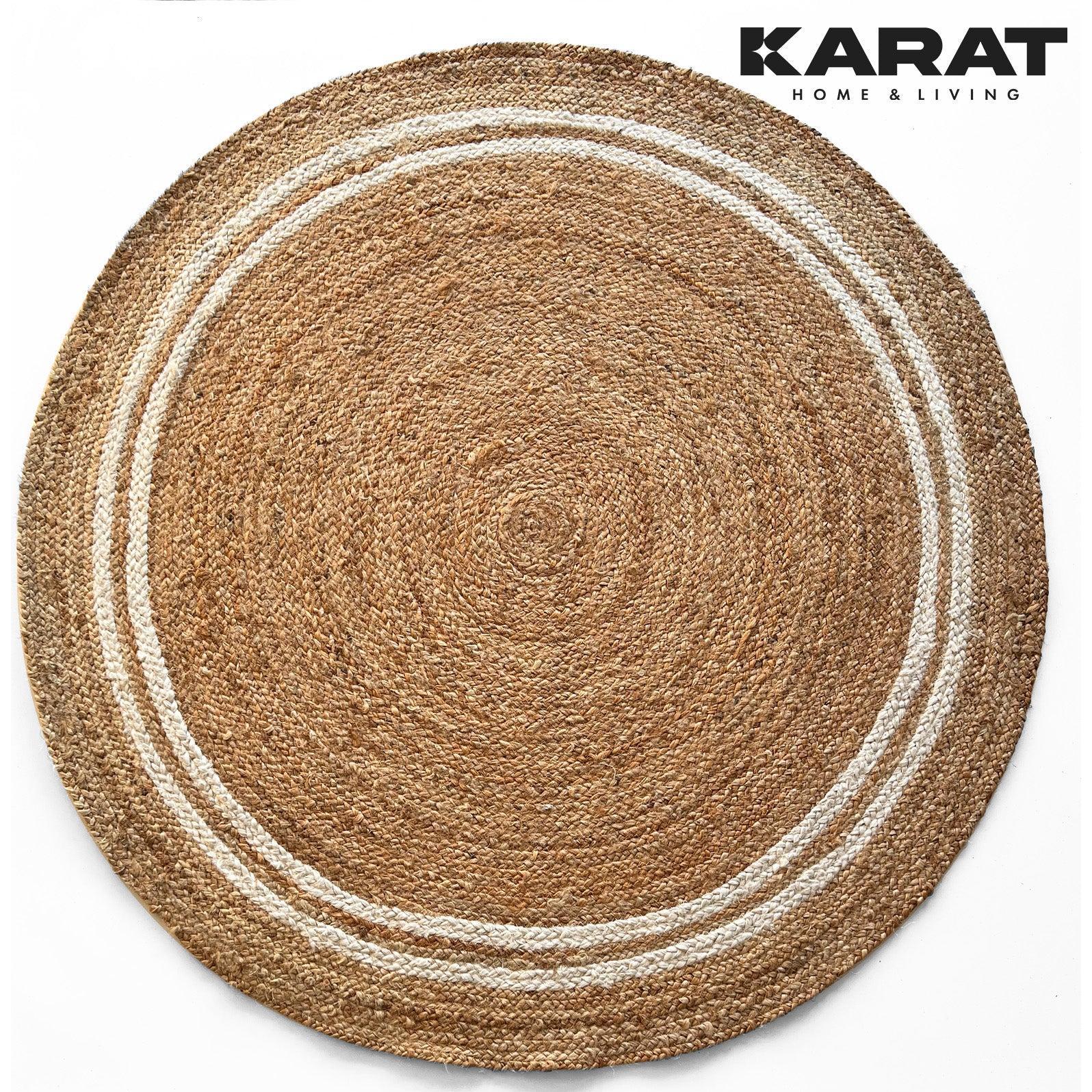 Karat, Teppich, Jute-Teppich (90 x 90 cm)