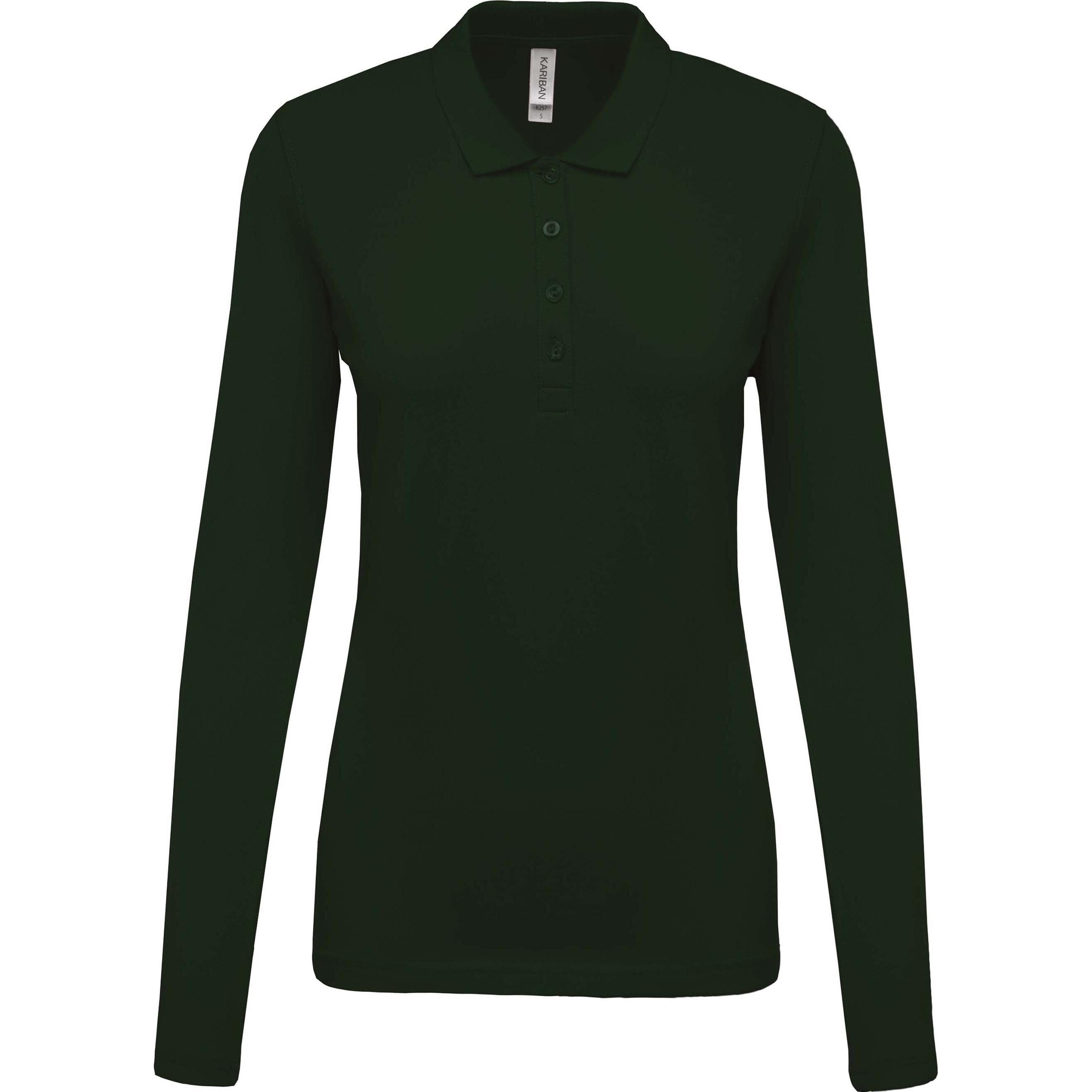 Kariban, Damen, Shirt, Piqué, Grün, (XXL)