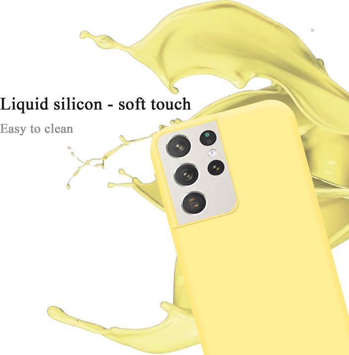 Immagine prodotto Cadorabo Copertura della cassa del silicone liquido TPU (Samsung Galaxy S21 Ultra)